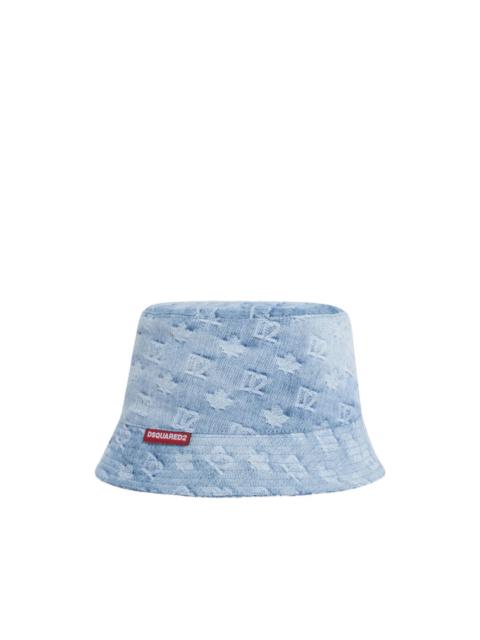 DSQUARED2 Monogram bucket hat