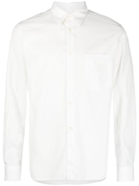 Comme des Garçons Homme Plus chest-pocket long-sleeve shirt