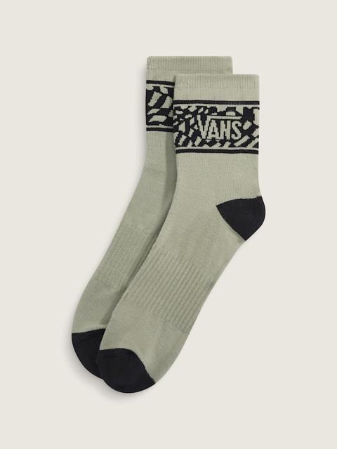 Vans Warp Check Half Crew Socks