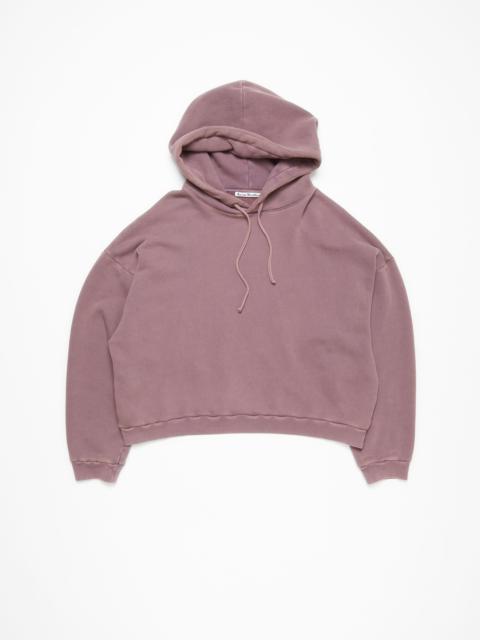 Hooded sweater - Plum purple