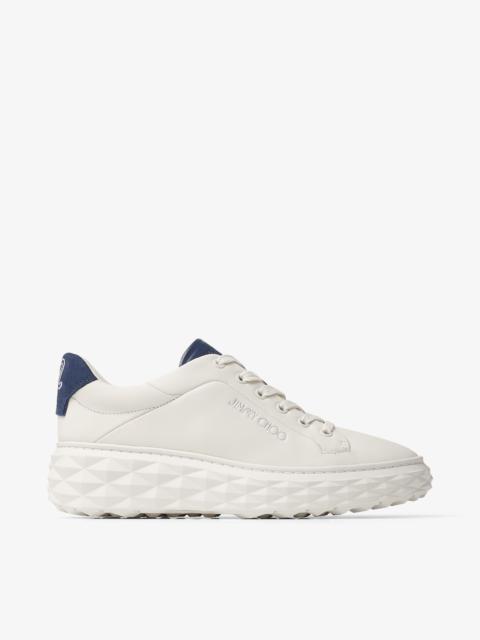 Jimmy Choo / Malbon Diamond Golf/F
Latte and Navy Leather Trainers