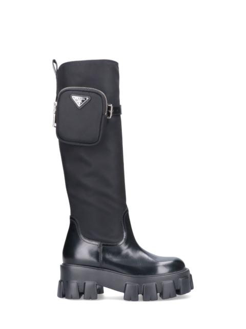 "MONOLITH" POUCH BOOTS