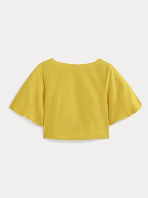 EVERLANE BUBBLE-SLEEVE TOP