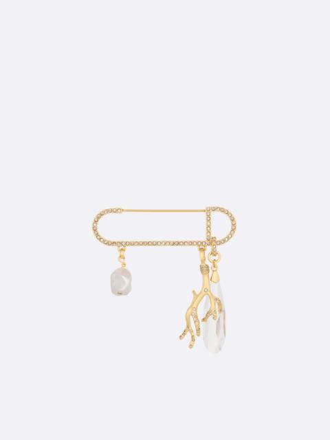 Dior Coral Brooch