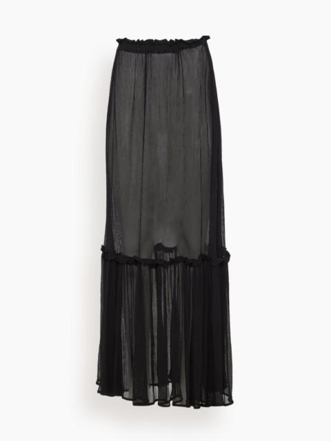 BITE Studios Sheer Zephyr Skirt in Black
