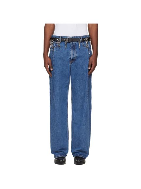 VETEMENTS Blue Cut Jeans