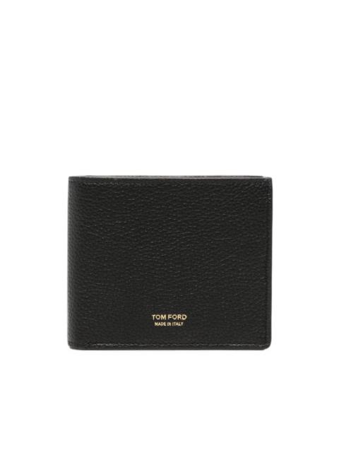 TOM FORD logo-print leather cardholder