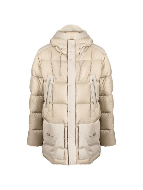 Ten C Norsel hooded padded coat