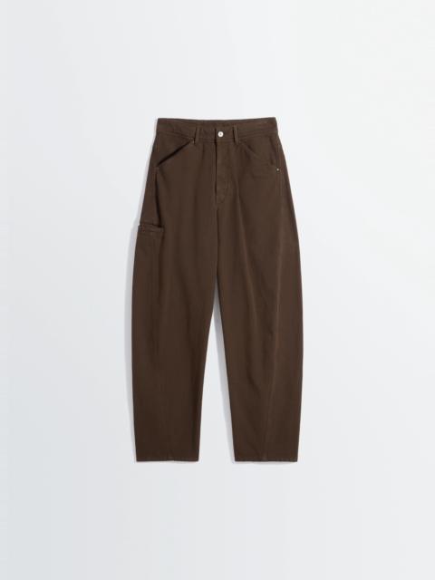 Lemaire TWISTED WORKWEAR PANTS IN DYED HEAVY BROKEN TWILL