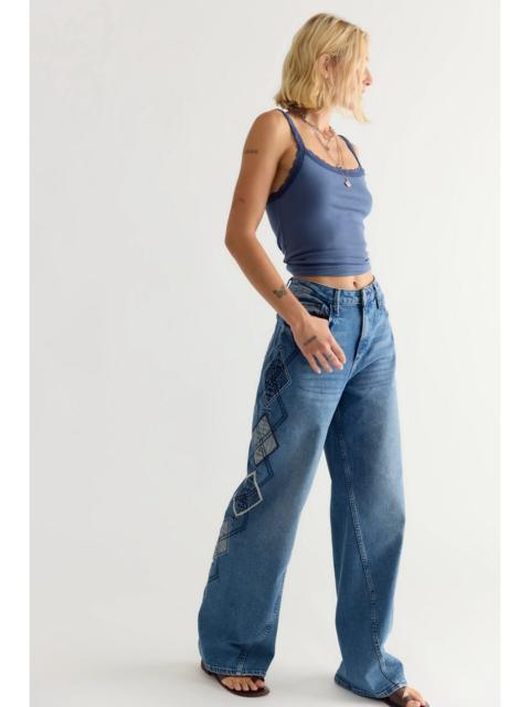FREE PEOPLE Driftwood Anni Twisted Seam Jeans