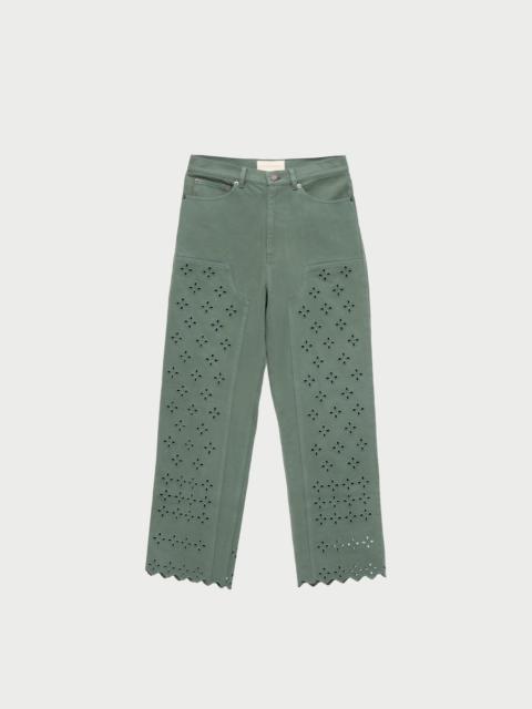 LOEFFLER RANDALL Demi Embroidered Pant