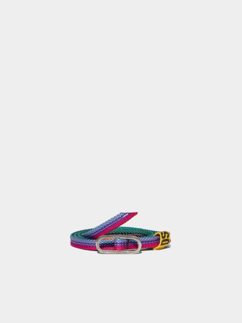 DSQUARED2 TOUCH OF COLOR BUCKLE BELT