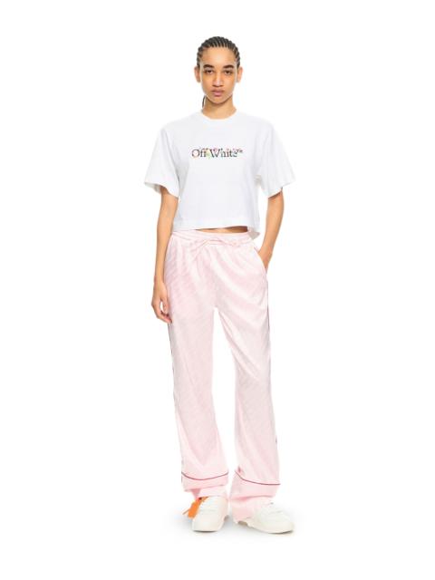 Bookish Glowing Flower Crop T