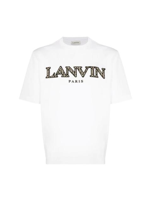 Lanvin logo-embroidered short-sleeve T-shirt