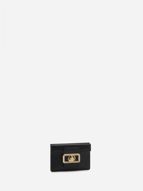 Lanvin SHINY LEATHER PENCIL CARD HOLDER