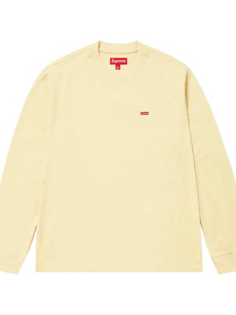 Supreme Small Box L/S Tee "SS24 - Light Tan" SU27087