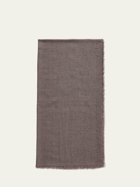 Faliero Sarti New Domenica Paillette Cashmere Scarf