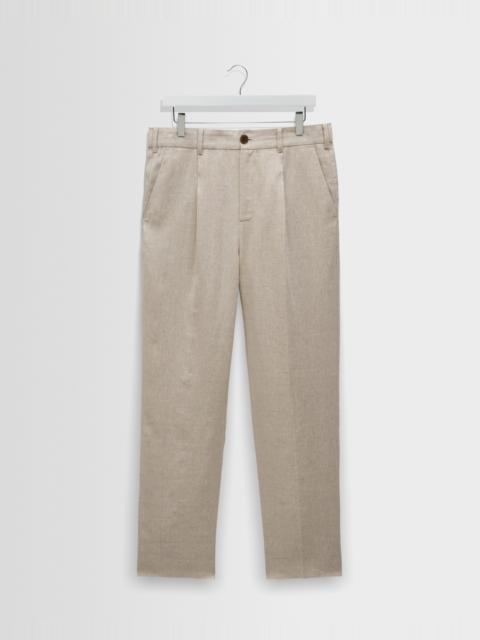 Wax London Aubyn - Natural Linen Relaxed Fit Trousers