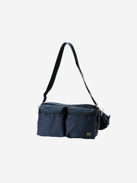 Iron Heart POR-FOR-WAS-NAV Porter - Yoshida & Co. - Force 2Way Waist Bag - Navy Blue