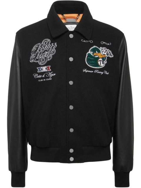 PHILIPP PLEIN Coster College PP Ducks bomber jacket