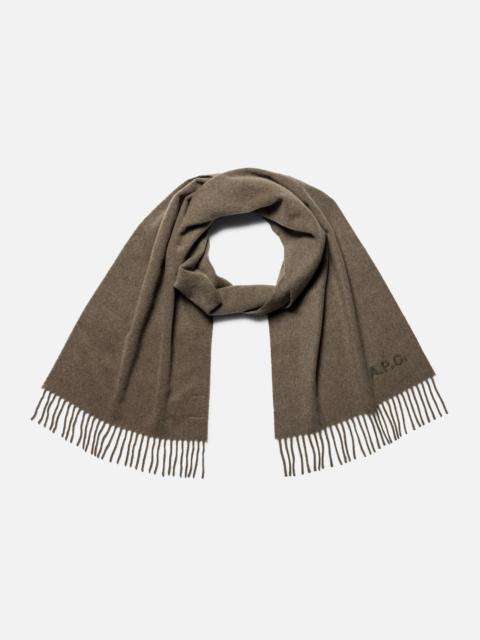 A.P.C. AMBROISE BRODÉE SCARF