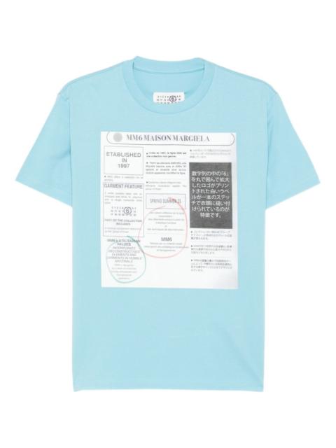 MM6 Maison Margiela graphic-print T-shirt