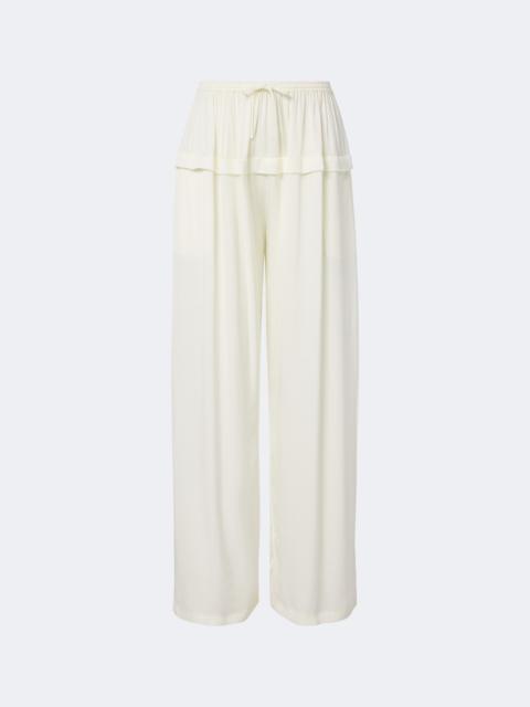 Alaïa Crêpe wide-leg pants