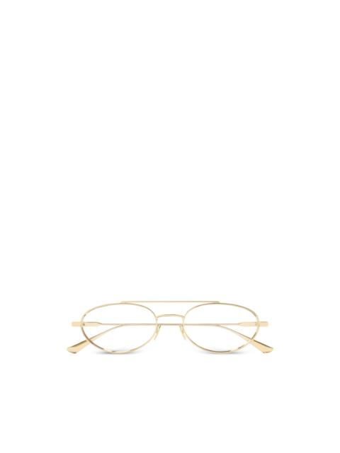 SAINT LAURENT pilot-frame glasses