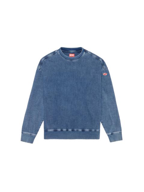 Diesel D-KRIB TRACK DENIM SWEATSHIRT