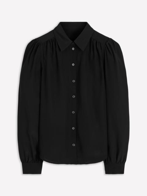BODEN Sara Silk Shirt-Black