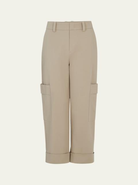 Utility Relaxed Crop Pants