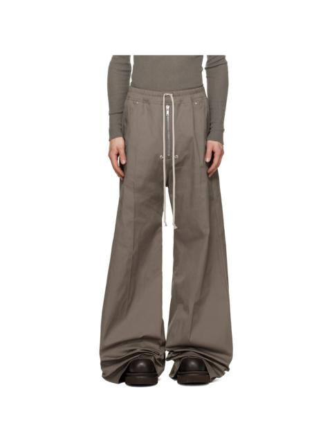 Rick Owens Gray Tower Wide Bela Trousers