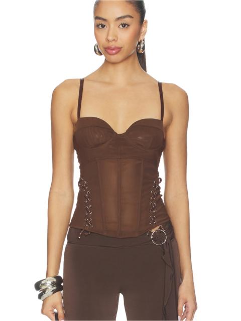 miaou Christina Corset Top