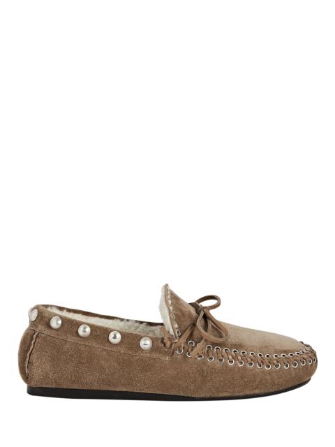 Faomee Shearling Lined Moccasins