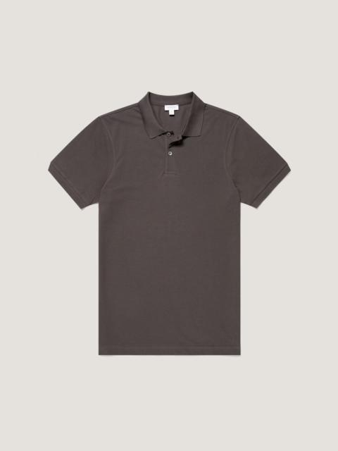 Sunspel Piqué Polo Shirt