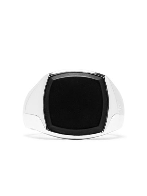 TOM WOOD CUSHION BLACK ONYX - 925 STERLING SILVER