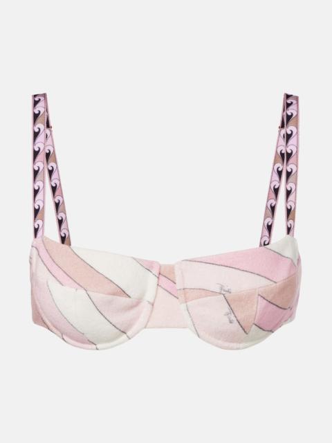 PUCCI Iride bikini top