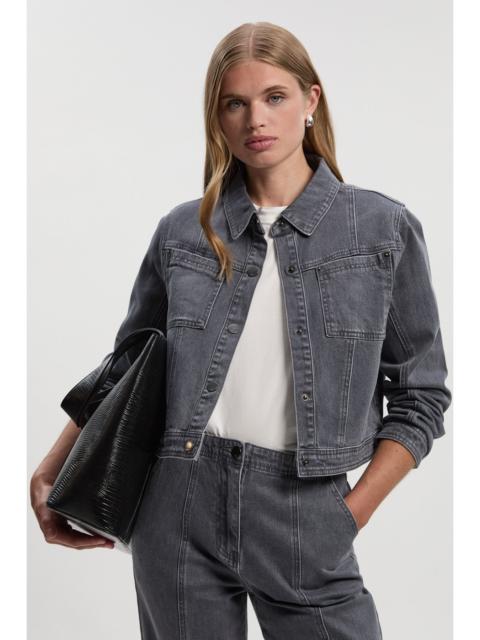 KAREN MILLEN Denim Western Jacket