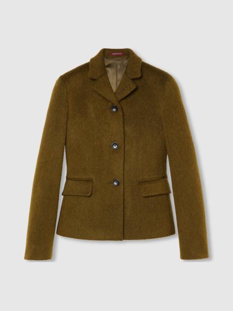 GUCCI Light wool wool mohair jacket