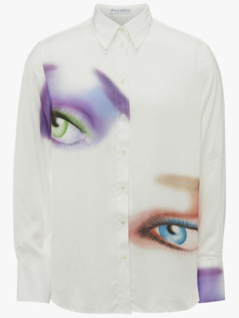 JW Anderson EYE PRINT CLASSIC FIT SHIRT