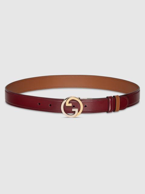 GUCCI Reversible Gucci Blondie belt