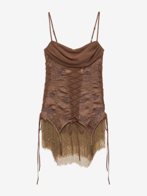 For Love & Lemons Olea Mini Dress