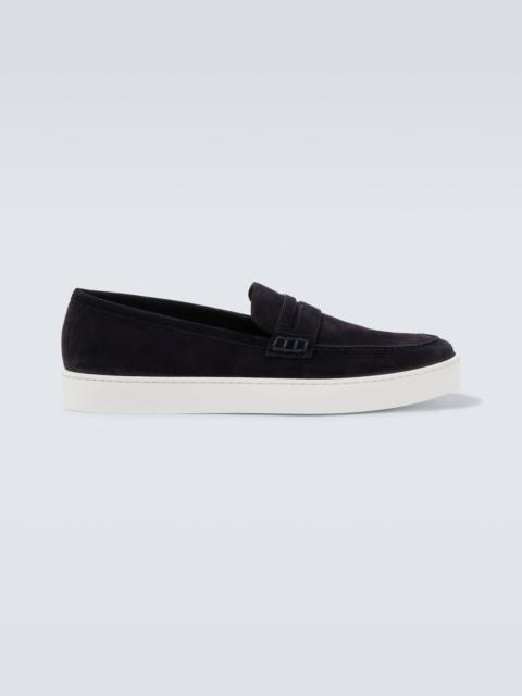 Manolo Blahnik Ellis suede loafers
