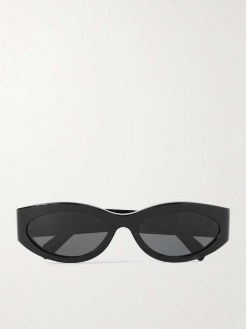 Monochroms cat-eye acetate sunglasses