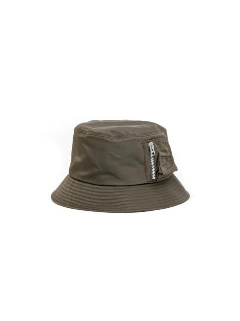 sacai Single Brim Pocket Hat / Nylon Twill