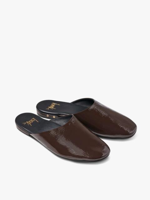 beek Blackbird Patent Leather Mule