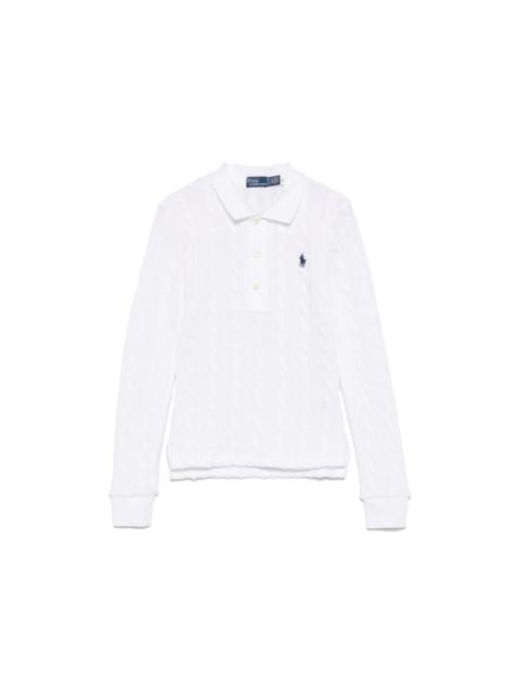 Polo Ralph Lauren Polo Ralph Lauren Long Sleeve Polo Shirt White