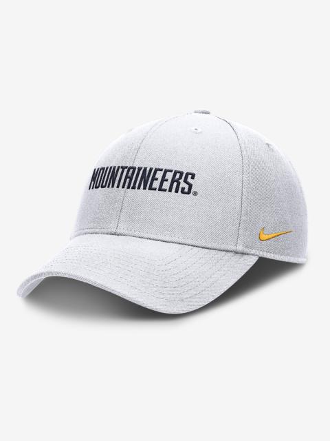 Nike West Virginia On-Field Rise Gameday Men's Nike Dri-FIT College Trucker Adjustable Hat