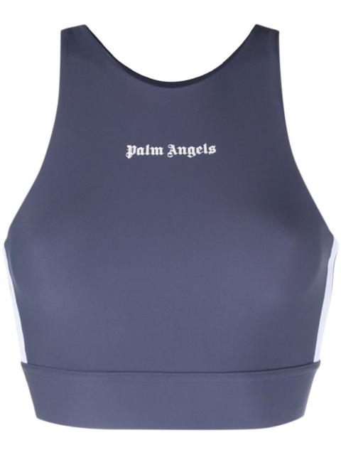 Palm Angels logo-print tank top