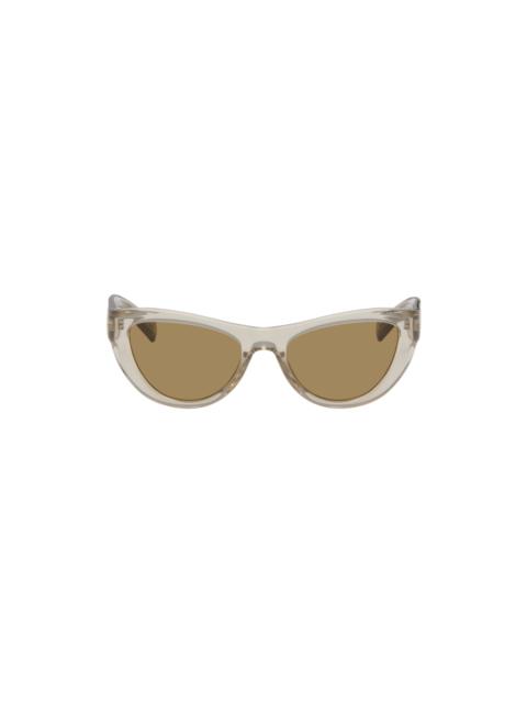 Beige SL 676 New Wave Sunglasses